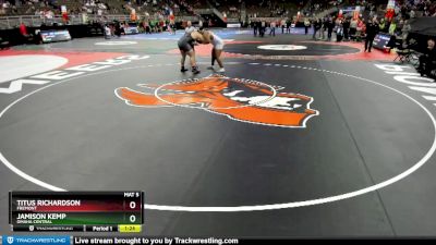 Quarterfinal - Titus Richardson, Fremont vs Jamison Kemp, Omaha Central