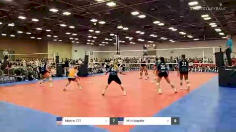 Metro 17T vs Mintonette - 2022 JVA Summerfest presented by Nike