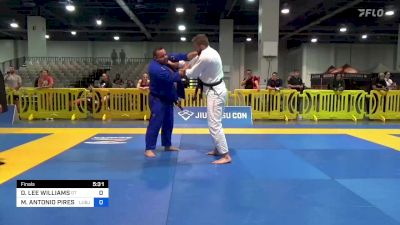 DANIEL LEE WILLIAMS vs MARCIO ANTONIO PIRES JUNIOR 2023 American National IBJJF Jiu-Jitsu Championship