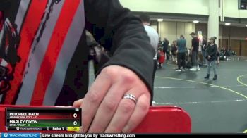 56 lbs Semis (4 Team) - Marley Dixon, Steel Valley vs Mitchell Bach, Armory Athletics