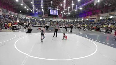 50 lbs Quarterfinal - Harold Hoffman, Pomona Elite vs Kolt Luster, Moffat County Youth Wrestling