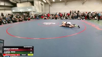 190 lbs Quarterfinal - Bronco Hartson, Roosevelt vs Gabriel Renn, Canon City