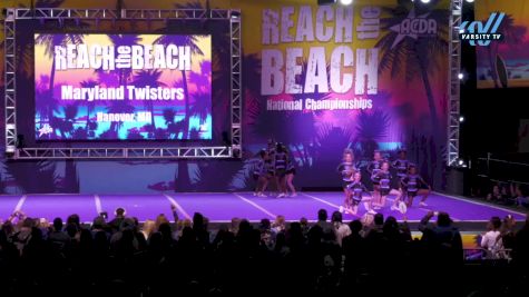 Maryland Twisters - Breeze [2024 L1 Mini Day 2] 2024 ACDA Reach the Beach Cheer Grand Nationals