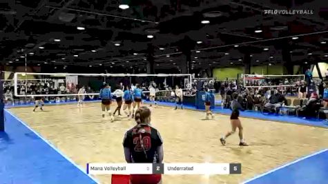 Mana Volleyball vs Underrated - 2022 JVA West Coast Cup presented by Nike