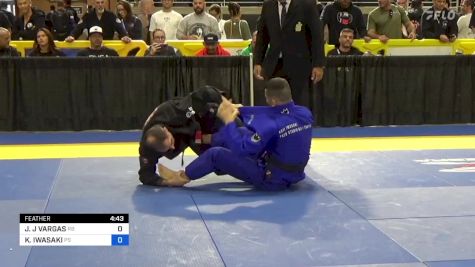 JOHN J VARGAS vs KOJI IWASAKI 2024 Pan Jiu Jitsu IBJJF Championship