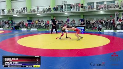 55kg Cons. Round 3 - Daniel Taras, Jr Badgers vs Samuel Smith, Nechako Valley Wrestling