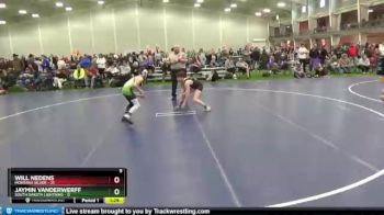 95 lbs Round 1 (6 Team) - Jaymin VanDerWerff, South Dakota Lightning vs Will Nedens, Montana Silver