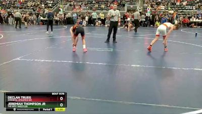 90 lbs Cons. Round 1 - Jeremiah Thompson Jr, The Best Wrestler vs Declan Trueg, Immortal Athletics WC