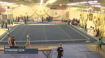 Dymiana Cox - Floor, Parkettes Gym - 2018 Parkettes Invitational