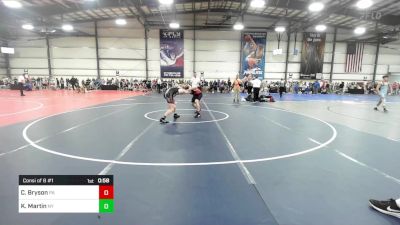 170 lbs Consi Of 8 #1 - Coy Bryson, PA vs Kayleb Martin, NY