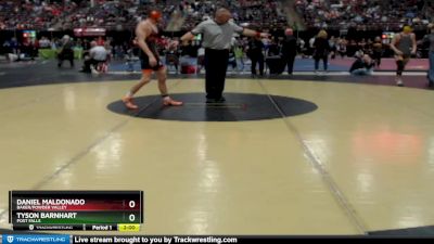 145 lbs Champ. Round 1 - Daniel Maldonado, Baker/Powder Valley vs Tyson Barnhart, Post Falls