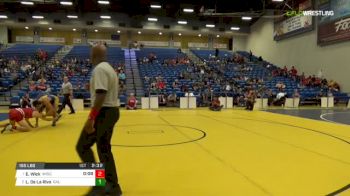 165 lbs Final - Evan Wick, University Of Wisconsin vs Lorenzo De La Riva, Cal St Bakersfield