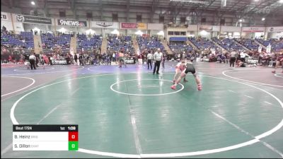 126 lbs Round Of 16 - Braaden Heinz, Brighton WC vs Sid Dillon, Chatfield WC