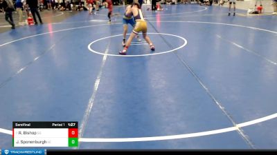 108-116 lbs Semifinal - Riley Bishop, GI Grapplers vs Jack Sponenburgh, Golden Eagles