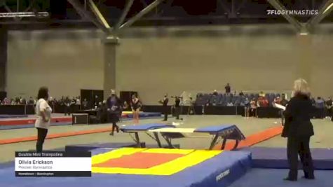 Olivia Erickson - Double Mini Trampoline, Premier Gymnastics - 2021 USA Gymnastics Championships