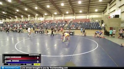 114 lbs Quarterfinal - John Hanrahan, IL vs Daniel Dennis, PA