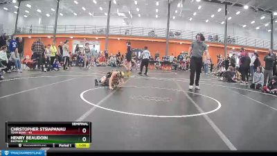 80 lbs Semis (4 Team) - Henry Beaudoin, Eastside vs Chrstopher Stsiapanau, Team Bear