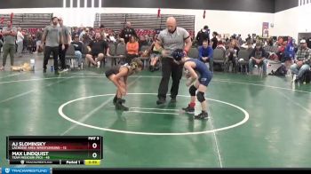 65 lbs Round 1 (8 Team) - Max Lindquist, Team Missouri (MO) vs AJ Slominsky, LaCrosse Area Wrestlers(WI)