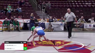 114 lbs Round Of 16 - Josef Garshnick, United vs Cole Patrick, Wyalusing