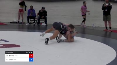 125 lbs Rnd Of 16 - Danica Torres, Arizona Girls Wrestling vs Joelle Scott, Spire Rtc