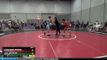 126 lbs 2nd Place Match (16 Team) - JJ McComas-Rogers, Oklahoma Blue vs Jake Zaltsman, New Jersey