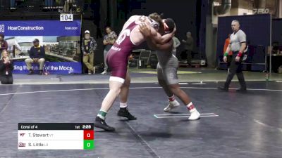 197 lbs Consi Of 4 - Tj Stewart, Virginia Tech vs Stephen Little, Little Rock