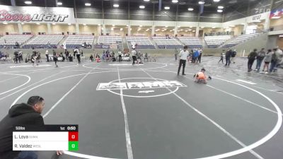 50 lbs Rr Rnd 5 - Liam Loya, Dumas Wrestling vs Roman Valdez, Wesley WC