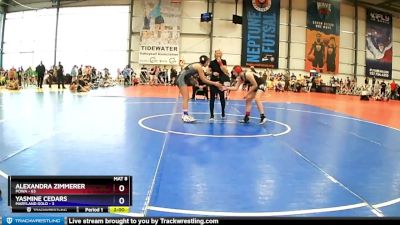 145 lbs Rd# 3- 11:30am Friday - Alexandra Zimmerer, POWA vs Yasmine Cedars, Maryland Gold