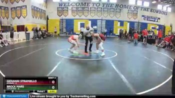 138 lbs Quarterfinals (8 Team) - Giovanni Stramiello, Hudson vs Brock Mars, Lemon Bay