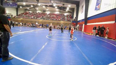 61 lbs Rr Rnd 1 - Westin Wadsworth, Morris Wrestling Association vs Aurora Bearden, Skiatook Youth Wrestling