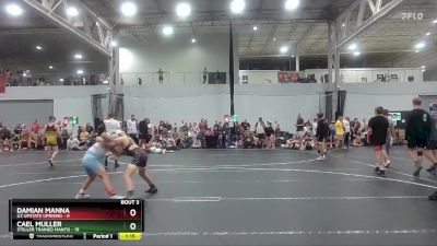 92 lbs Round 1 (6 Team) - Cael Muller, Steller Trained Mantis vs Damian Manna, U2 Upstate Uprising