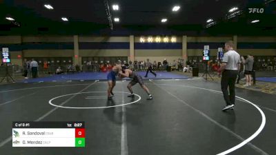 125 lbs C Of 8 #1 - Richard Sandoval, Cal State Bakersfield vs Dominic Mendez, Cal Poly