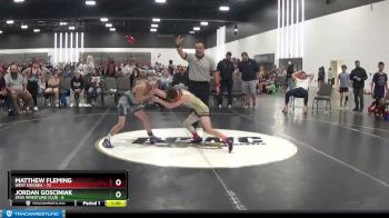 70 lbs Round 2 (8 Team) - Matthew Fleming, West Virginia vs Jordan Gosciniak, Zeus Wrestling Club