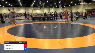 125 kg Semis - Youssif Hemida, Cliff Keen Wrestling Club vs Ethan Laird, Broncs Wrestling Club