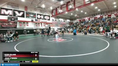 182 lbs Cons. Semi - Koen Blank, Great Oak vs John O`Brien, Alemany