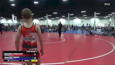 92 lbs Semis & 3rd Wb (16 Team) - Lewis Davis, Arkansas vs Trevor Heinz, Colorado Blue