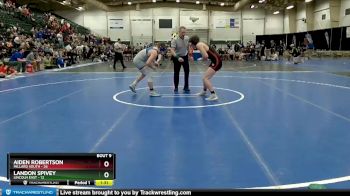 170 lbs Finals (8 Team) - Aiden Robertson, Millard South vs Landon Spivey, Lincoln East