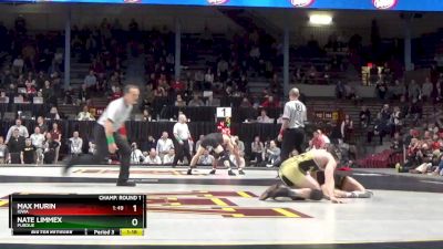 197 lbs Consi Of 8 #1 - Niko Cappello, Maryland vs Zack Chakonis, Northwestern