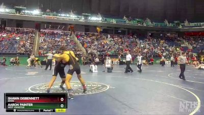 3A 160 lbs Cons. Round 1 - Shawn Disbennett, Dixon vs Aaron Painter, West Johnston