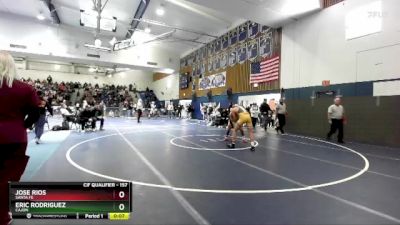 157 lbs Cons. Round 4 - Jose Rios, Santa Fe vs Eric Rodriguez, Cajon