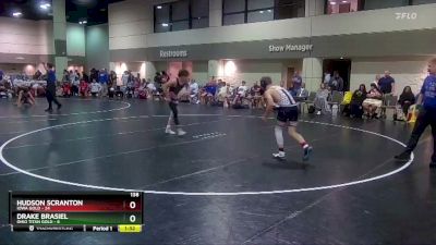 138 lbs Placement Matches (8 Team) - Hudson Scranton, Iowa Gold vs Drake Brasiel, Ohio Titan Gold