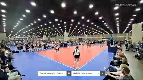 Team Pineapple 15 Black vs MVBTA 15 Jasmine - 2022 JVA World Challenge presented by Nike - Expo Only