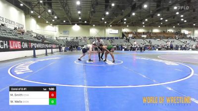 220 lbs Consi Of 8 #1 - Makhai Smith, Central Valley (Ceres) vs Wade Wells, Sheldon