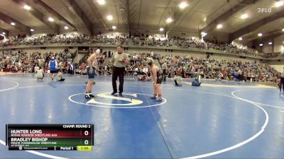 135 lbs Champ. Round 2 - Bradley Bishop, Pirate Powerhouse Wrestling Academy-AA vs Hunter Long, Rogue Warrior Wrestling-AAA