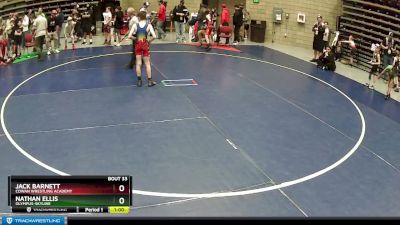 82 lbs Champ. Round 1 - Nathan Ellis, Olympus-Skyline vs Jack Barnett, COWAN WRESTLING ACADEMY