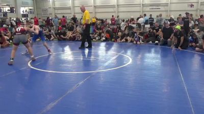 125 lbs Round 2 - Jayden Lang, Lunatics vs Todd Bush, Ares W.C. (MI)