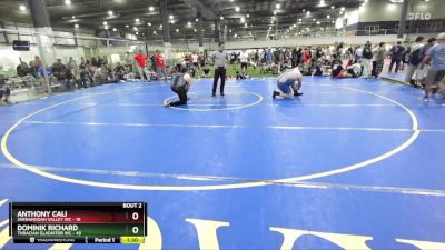 285 lbs Round 1 (4 Team) - Dominik Richard, THRACIAN GLADIATOR WC vs Anthony Cali, SHENANDOAH VALLEY WC