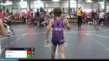 72 lbs Round 3 (6 Team) - Hogan Rice, Revival Evil Empire vs Deacon Gibbs, Untouchables White