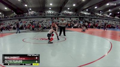 110 lbs Cons. Round 4 - Peyton McLeland, Macon Youth Wrestling-AA  vs Brax Marriott, Chillicothe Wrestling Club-AAA