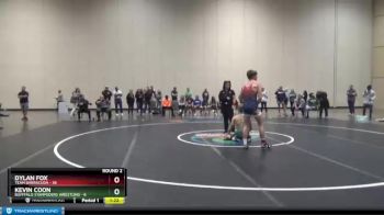 163 lbs Round 2 (6 Team) - Dylan Fox, Team Barracuda vs Kevin Coon, Bufffalo Stampeders Wrestling